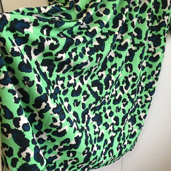 Pieces Darsy Punky Green Coquette Rosette Midi Dress - Picture 13 of 16